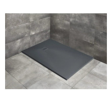 Поддон из литого мрамора 130x90 см Radaway Kyntos F Anthracite HKF13090-64