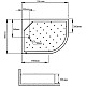 Приобрести Акриловый поддон 119,5x80 см Grossman Pragma PR-120L в магазине сантехники Santeh-Crystal.ru