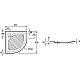 Заказать Керамический поддон 80х80 см Jacob Delafon Kyreo EN136-00 в магазине сантехники Santeh-Crystal.ru