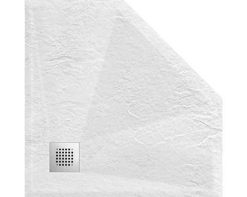 Душевой поддон из литьевого мрамора 100x100 см Vincea VST-4SP1010W