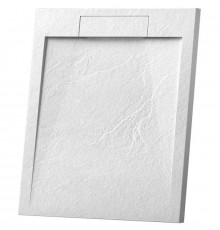 Душевой поддон из литьевого мрамора 90x90 см Vincea VST-4SRL9090W