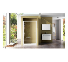 Душевая раздвижная дверь Ravak Rapier NRDP2 100 L белый Transparent 0NNA010LZ1