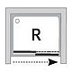 Приобрести Душевая раздвижная дверь Ravak Rapier NRDP2 100 R белый Transparent 0NNA010PZ1 в магазине сантехники Santeh-Crystal.ru