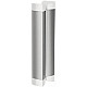 Купить Душевая раздвижная дверь Ravak Rapier NRDP2 110 R белый Transparent 0NND010PZ1 в магазине сантехники Santeh-Crystal.ru