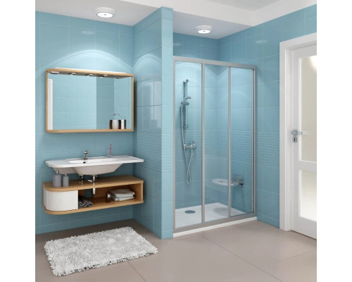 Приобрести Душевая дверь 90 см Ravak Supernova ASDP3 00V7010211 Pearl в магазине сантехники Santeh-Crystal.ru