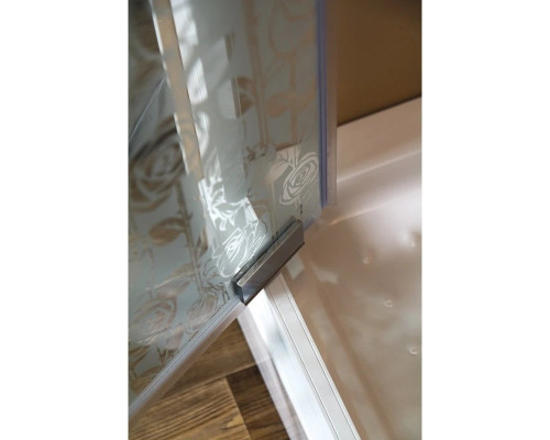 Заказать Душевая дверь распашная Cezares Rosa 60 см ROSA-BA-1-60-RO-Bi в магазине сантехники Santeh-Crystal.ru