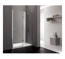 Душевая дверь распашная Cezares Verona 90 см текстурное стекло VERONA-W-B-12-90-P-Cr-R