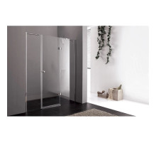 Душевая дверь распашная Cezares Verona 120 см текстурное стекло VERONA-W-B-13-30+60/30-P-Cr-R