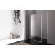 Заказать Душевая дверь распашная Cezares Verona 150 см текстурное стекло VERONA-W-B-13-60+60/30-P-Cr-L в магазине сантехники Santeh-Crystal.ru