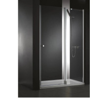 Душевая дверь распашная Cezares Elena 110 см текстурное стекло ELENA-W-B-12-110-P-Cr-R