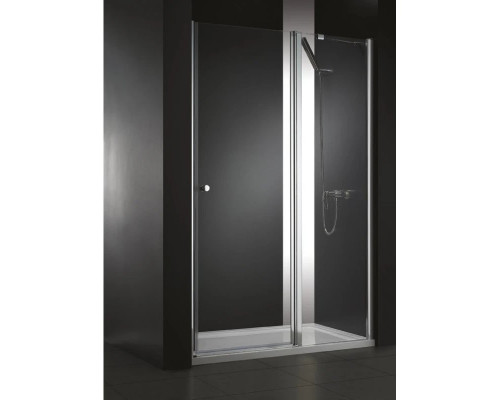 Приобрести Душевая дверь распашная Cezares Elena 110 см текстурное стекло ELENA-W-B-12-110-P-Cr-R в магазине сантехники Santeh-Crystal.ru