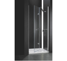 Душевая дверь складная Cezares Elena 100 см текстурное стекло ELENA-W-BS-12-100-P-Cr-R