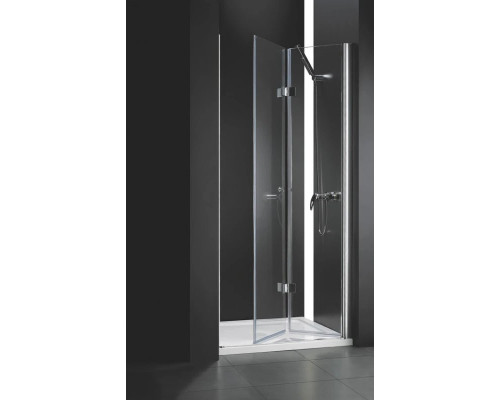 Заказать Душевая дверь складная Cezares Elena 100 см текстурное стекло ELENA-W-BS-12-100-P-Cr-R в магазине сантехники Santeh-Crystal.ru