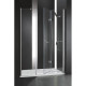 Заказать Душевая дверь складная Cezares Elena 120 см текстурное стекло ELENA-W-BS-13-30+45/45-P-Cr-R в магазине сантехники Santeh-Crystal.ru
