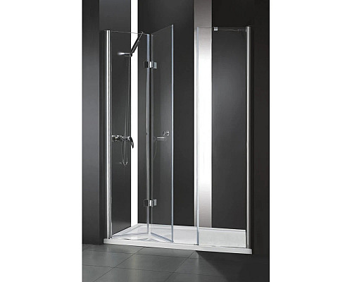 Santeh-Crystal.ru: Душевая дверь складная Cezares Elena 150 см текстурное стекло ELENA-W-BS-13-60+45/45-P-Cr-L Купить Душевая дверь складная Cezares Elena 150 см текстурное стекло ELENA-W-BS-13-60+45/45-P-Cr-L в магазине сантехники Santeh-Crystal.ru