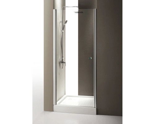 Купить Душевая дверь распашная Cezares Triumph 90 см текстурное стекло TRIUMPH-D-B-1-90-P-Cr-L в магазине сантехники Santeh-Crystal.ru