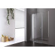 Приобрести Душевая дверь распашная Cezares Elena 170 см текстурное стекло ELENA-W-B-13-60+60/50-P-Cr-L в магазине сантехники Santeh-Crystal.ru