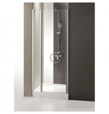 Душевая дверь распашная Cezares Triumph 120 см текстурное стекло TRIUMPH-D-B-12-120-P-Cr