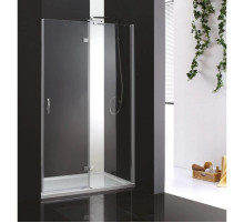 Душевая дверь распашная Cezares Bergamo 120 см текстурное стекло BERGAMO-W-B-12-120-P-Cr-R