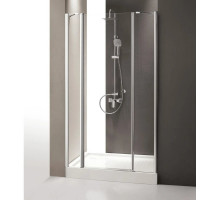 Душевая дверь распашная Cezares Triumph 170 см прозрачное стекло TRIUMPH-D-B-13-60+60/50-C-Cr-L