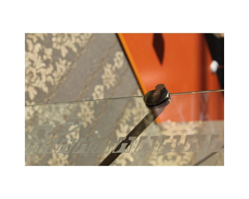 Купить Душевая дверь распашная Cezares Royal Palace 130 см прозрачное с матовым узором ROYAL PALACE-A-B-13-30+60/40-CP-Br в магазине сантехники Santeh-Crystal.ru