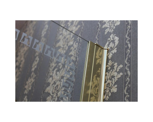 Купить Душевая дверь распашная Cezares Royal Palace 185 см прозрачное с матовым узором ROYAL PALACE-A-B-13-100+60/30-CP-G в магазине сантехники Santeh-Crystal.ru