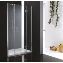 Душевая дверь распашная Cezares Bergamo 215 см прозрачное стекло BERGAMO-W-B-13-100+60/60-C-Cr-R