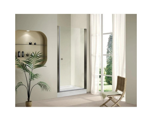 Заказать Душевая дверь распашная Cezares Pordenone 70 см текстурное стекло PORDENONE-B-1-70-P-G-R в магазине сантехники Santeh-Crystal.ru