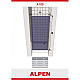Приобрести Душевая дверь распашная Alpen Alpina 80 см прозрачное стекло A100N-80 в магазине сантехники Santeh-Crystal.ru