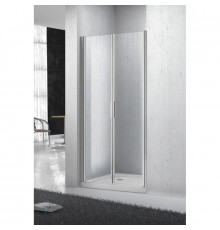 Душевая дверь распашная BelBagno Sela 110 см текстурное стекло SELA-B-2-110-Ch-Cr