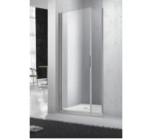 Душевая дверь распашная BelBagno Sela 90 см текстурное стекло SELA-B-1-90-Ch-Cr