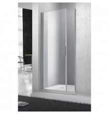 Душевая дверь распашная BelBagno Sela 90 см текстурное стекло SELA-B-1-90-Ch-Cr