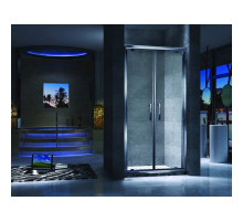 Душевая дверь распашная 90 см прозрачное стекло Esbano ES-90-2DV