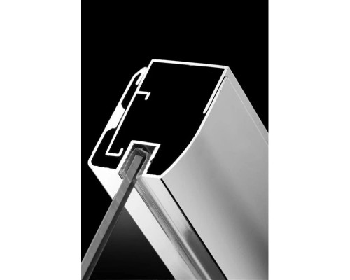 Приобрести Душевая дверь Radaway Torrenta DWJ 90 L графитовое в магазине сантехники Santeh-Crystal.ru