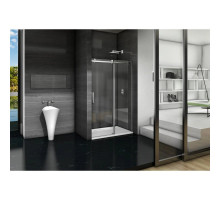 Душевая дверь 120 см Good Door Galaxy WTW-120-C-CH прозрачное