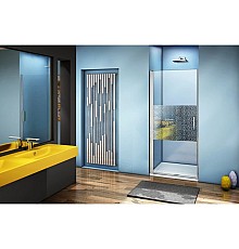 Душевая дверь 100 см Good Door Fantasy DR-100-F-CH прозрачный с рисунком