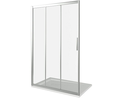 Заказать Душевая дверь 110 см Good Door Orion WTW-110-C-CH прозрачное в магазине сантехники Santeh-Crystal.ru