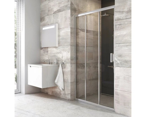 Заказать Душевая дверь 90 см Ravak Blix BLDP3 X00H70C00Z1 прозрачное в магазине сантехники Santeh-Crystal.ru