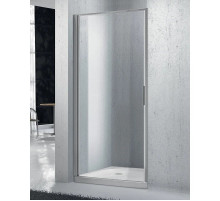Душевая дверь 85 см BelBagno SELA-B-1-85-Ch-Cr текстурное стекло