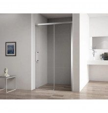 Душевая дверь 110 см Cezares DUET SOFT-BF-1-110-C-Cr прозрачное