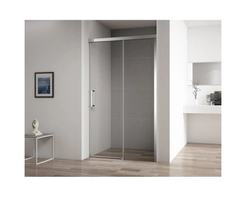 Заказать Душевая дверь 110 см Cezares DUET SOFT-BF-1-110-C-Cr прозрачное в магазине сантехники Santeh-Crystal.ru