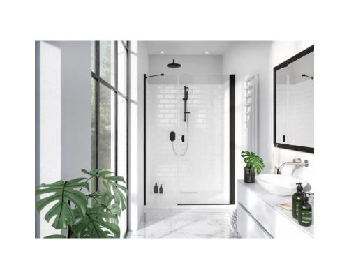 Купить Душевая дверь Radaway Nes Black DWS 100 R прозрачное в магазине сантехники Santeh-Crystal.ru