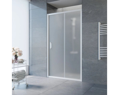 Заказать Душевая дверь 115 см Vegas Glass ZP 115 01 10 сатин в магазине сантехники Santeh-Crystal.ru