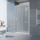 Купить Душевая дверь 130 см Vegas Glass ZP 130 01 10 сатин в магазине сантехники Santeh-Crystal.ru