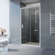 Купить Душевая дверь 140 см Vegas Glass ZP 140 01 01 прозрачное в магазине сантехники Santeh-Crystal.ru