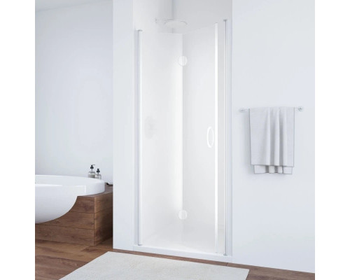 Заказать Душевая дверь 80 см Vegas Glass GPS 80 01 10 сатин в магазине сантехники Santeh-Crystal.ru