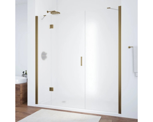 Приобрести Душевая дверь 130 см Vegas Glass AFP-F 130 05 10 L сатин в магазине сантехники Santeh-Crystal.ru