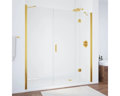 Купить Душевая дверь 150 см Vegas Glass AFP-F 150 09 01 R прозрачное в магазине сантехники Santeh-Crystal.ru