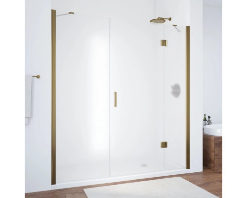 Заказать Душевая дверь 150 см Vegas Glass AFP-F 150 05 10 R сатин в магазине сантехники Santeh-Crystal.ru