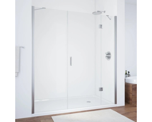 Купить Душевая дверь 160 см Vegas Glass AFP-F 160 08 01 R прозрачное в магазине сантехники Santeh-Crystal.ru